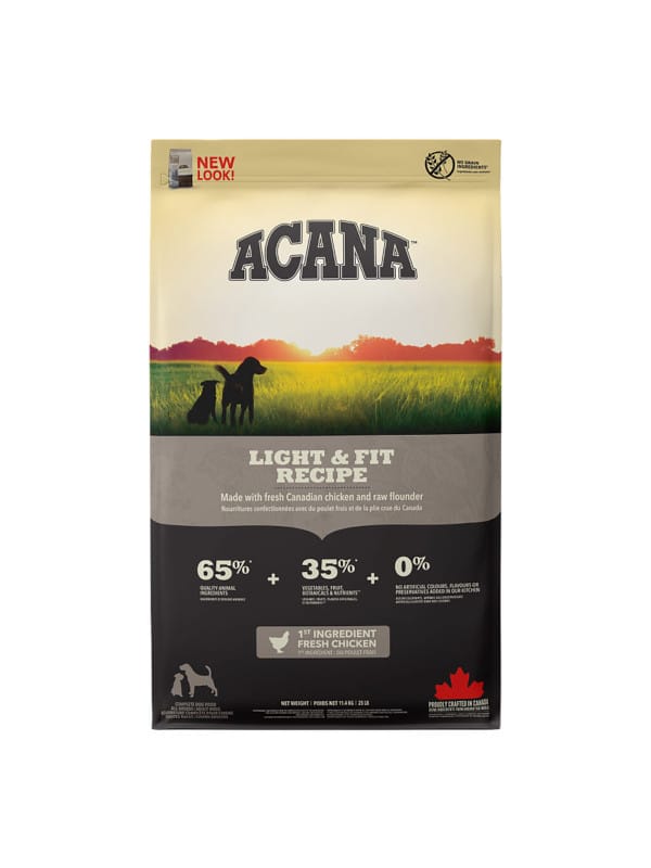 acana hrana za pse briketi za pretežke pse, light