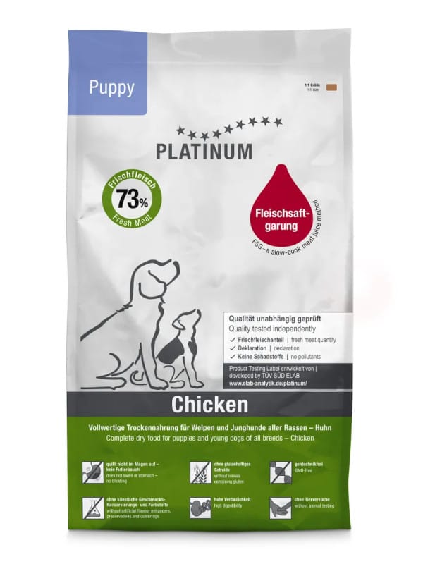 platinum briketi za mladiče puppy