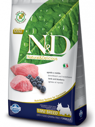 N&D hrana za pse mini brez žitaric jagnjetina