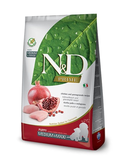 N&D PRIME PUPPY PIŠČANEC MEDIUM&MAXI