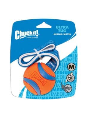 chuckit žoga ultra tug žoga na vrvi