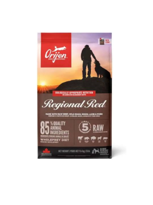 hrana za pse orijen regional red