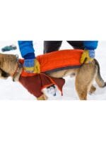Ruffwear powderhound persimmon orange - slika 4