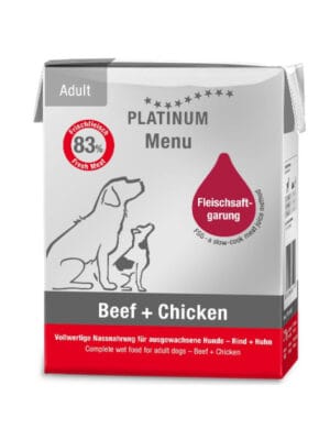 platinum mokra hrana za pse govedina konzerva za pse
