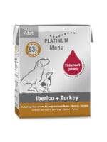 platinum hrana za pse mokra hrana svinjina in puran