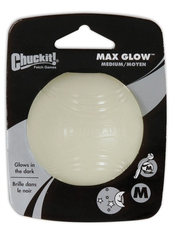 MaxGlowMedium chuckit glow svetleča žoga