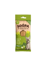 Soopa Dental Sticks Ohrovt in Jabolko za pse 100 g
