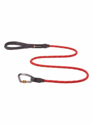 Ruffwear povodec iz vrvi rdeč