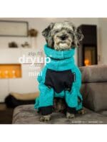 Action factory dryup zip-fit plašč na štiri noge - petrol