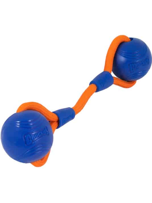 chuckit crunch ball žogi na vrvi