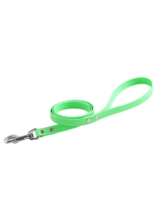 firedog biothane povodec light green