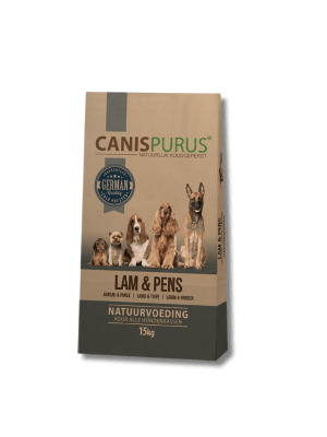canis purus jagnjetina vampi hladno stiskani peleti za pse