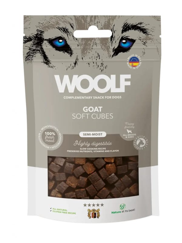 priboljški za pse woolf kocke koze