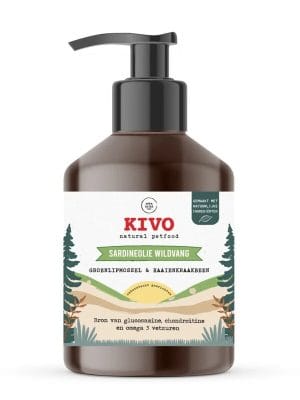 kivo sardinino ollje z zelenousto školjko omega 3 za pse olje za pse
