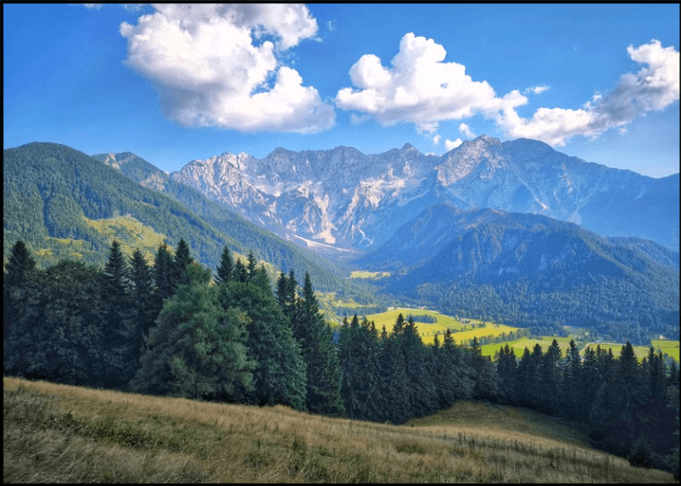 ankova slapova rakeževa planina s psom na pot potepanje s psom jezersko