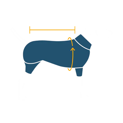 velikost Ruffwear plaščka