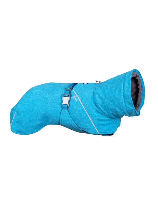 hurtta_expedition_parka_ocean pasji plašč proti mrazu in sneg