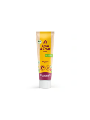 Herrmann’s Train & Treat Bio Piščanec 75 g piščančja pasta za pse